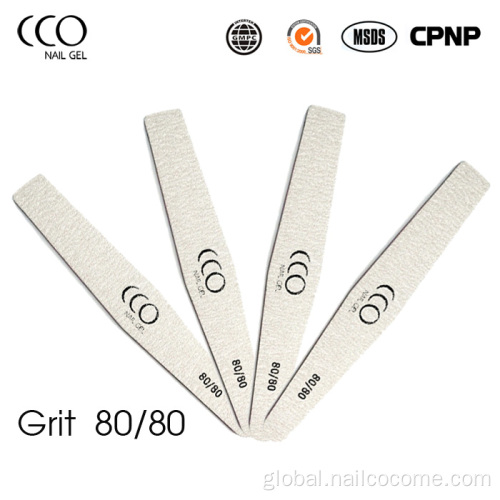 Cuticle Nail Pusher CCO High Quality Manicure Nail Files 100/100 Private Label Durable Nail Tools for Salons Supplier